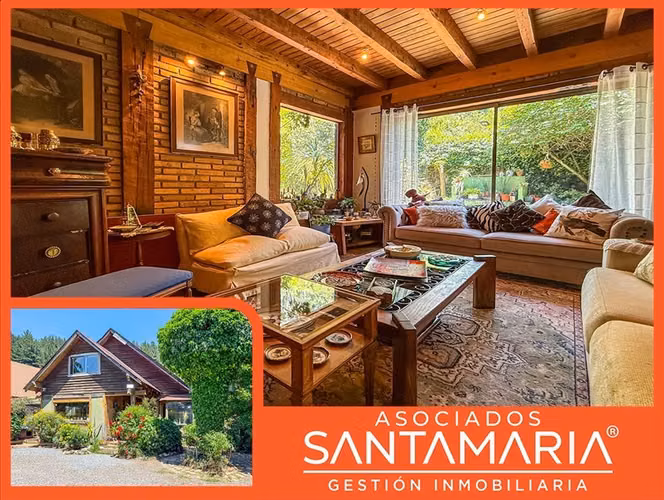 Casa en venta de 6 dorm. Camino a Santa Juana