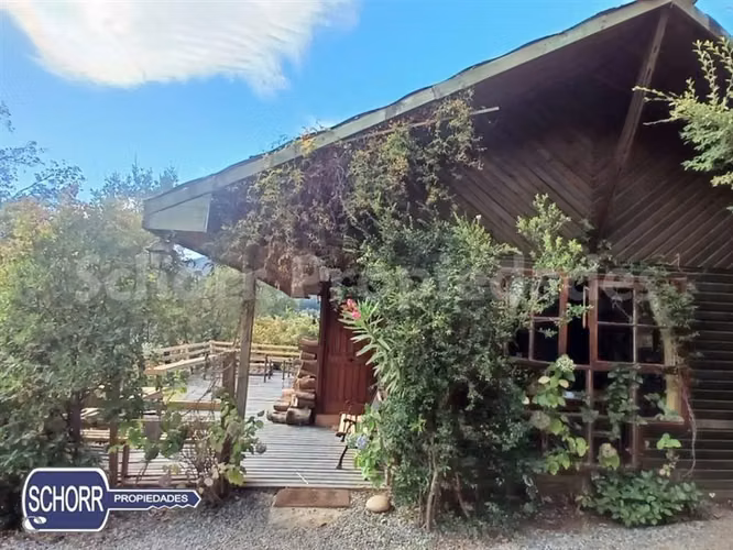 Parcela con casa y playa en venta lago Colbun