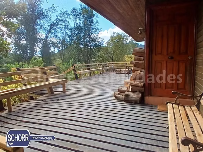 Parcela con casa y playa en venta lago Colbun