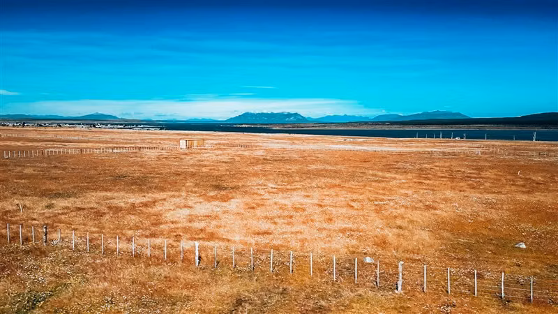 Sitio en venta de 3 Ha en sector Puerto Bories en Natales
