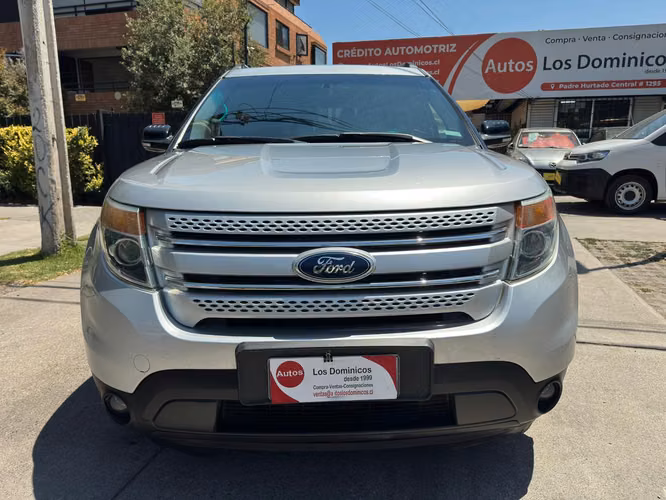 FORD EXPLORER XLT 3.5 AUTOMATICO 3 CORRIDAS FULL CAMARA AIRBAG ABS VER EN LAS CONDES 2014