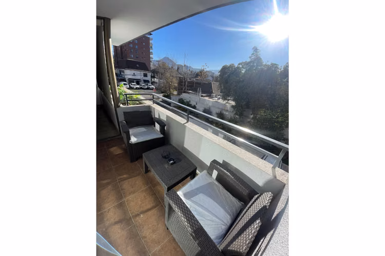 Venta Depto amoblado las condes con arriendo de $950.000