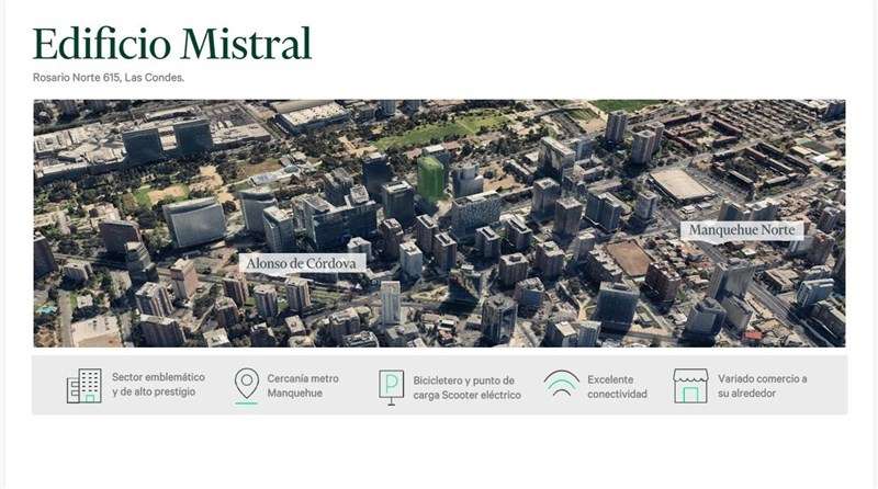 Arriendo OFICINA en Edificio Mistral en Las Condes - Imagen 15