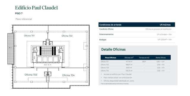 Oficina en arriendo en Vitacura - Imagen 4