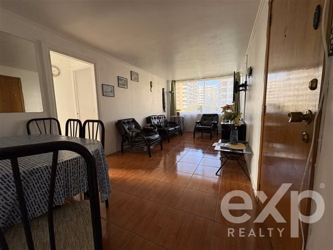 Venta Departamento central Viña del Mar 3D, 2B, estacionamie