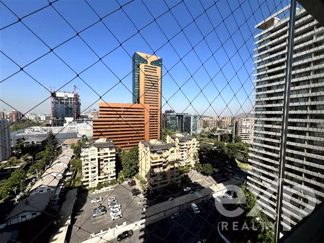 Depto 2D2B vista despejada Parque Araucano Las Condes
