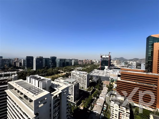 Depto 2D2B vista despejada Parque Araucano Las Condes