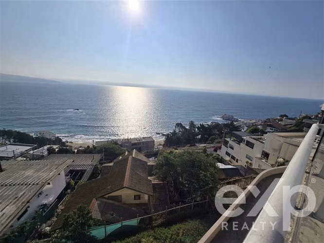 Arriendo Departamento Amoblado en Reñaca Vista al Mar