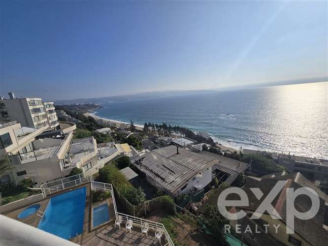 Arriendo Departamento Amoblado en Reñaca Vista al Mar
