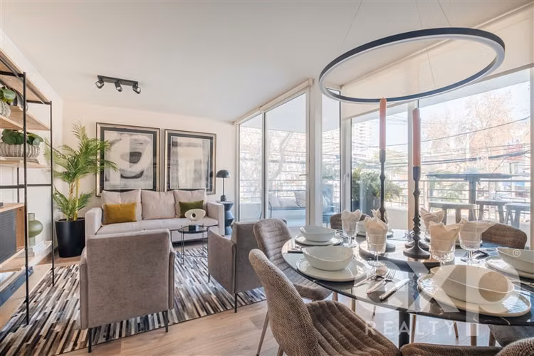 Departamento en venta de 2D-2B NUEVO en Ñuñoa