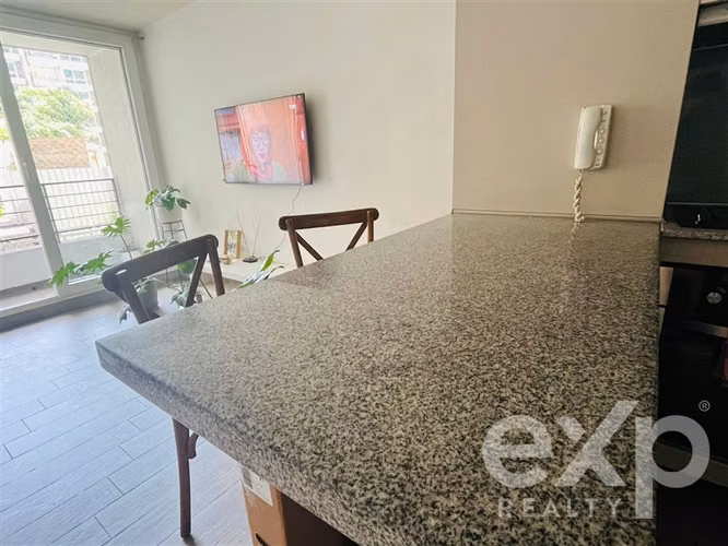 Departamento en venta de 1 dorm. en Santiago