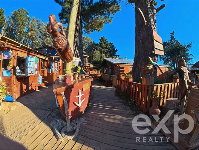 Complejo turístico 21 cabañas con piscina solar Isla Negra