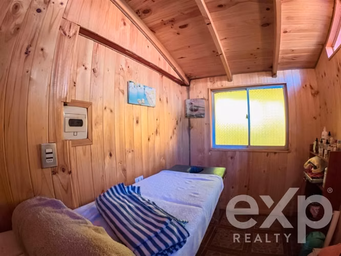 Complejo turístico 21 cabañas con piscina solar Isla Negra