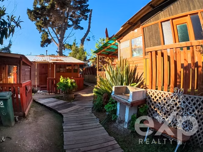 Inversión institucional en Isla Negra, 21 cabañas