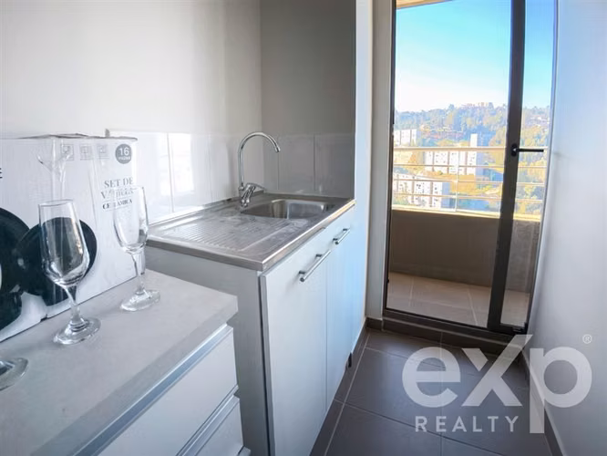 Departamento en venta de 3 dorm. en Valparaíso cerca ruta 68