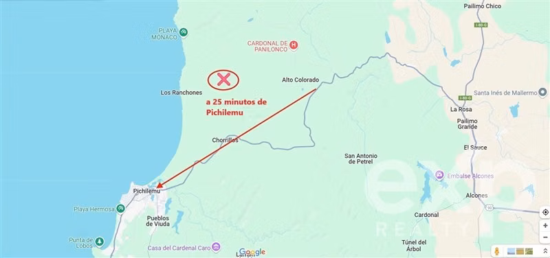 Parcela L187 en venta en Pichilemu.