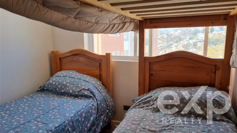 Departamento en arriendo de 2 dorm. AMOBLADO en Viña del Mar