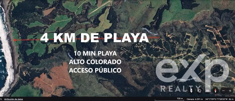 Vende SITIO L296 10.500m2 con vista al mar,Pichilemu - Imagen 24