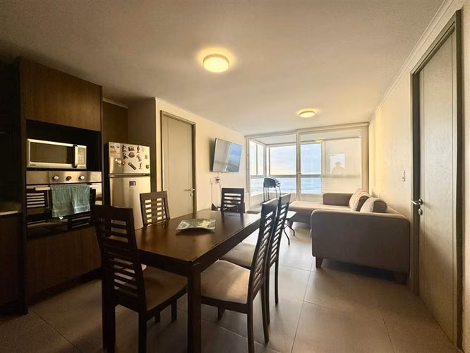 Depto. en arriendo de 2 dorm Laguna del Mar año corrido