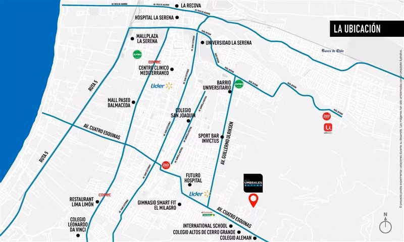Casa en venta en Condominio Umbrales, La Serena
