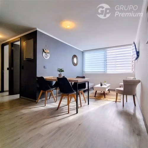 Venta Departamento amoblado de 2 dorm. en Stgo metro Ñuble