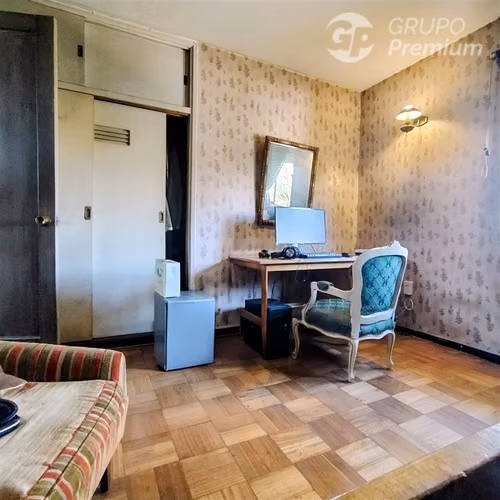 Ñuñoa: Gran Terreno 537m2, Casa Chalet, Precio Oportunidad