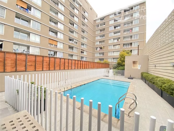Departamento en venta de 1D 1B en Santiago