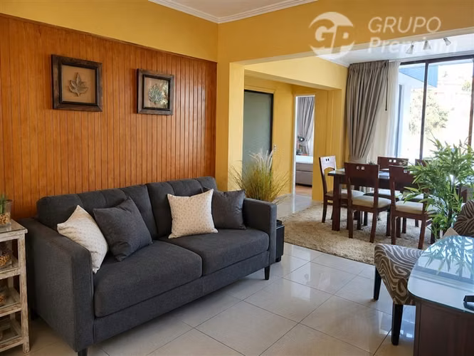 Departamento en arriendo amoblado de 2d,1b,piscina, Reñaca.