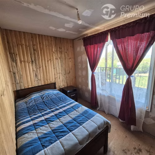 Venta de hermosa parcela con casa 90m2 4d2b cerrillos pobres