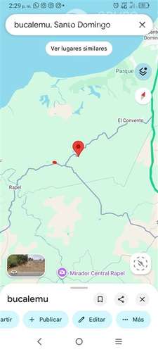 Venta de Parcela 10,2 Htas. en Ruta a Rapel de Navidad