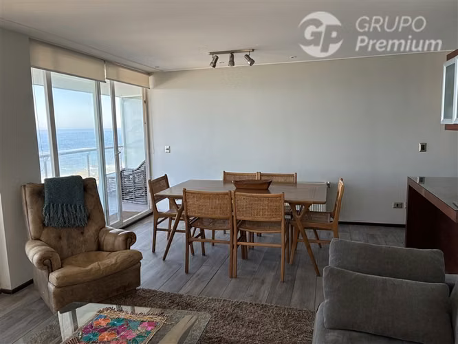 Departamento en venta de 4 dorm. en Concón