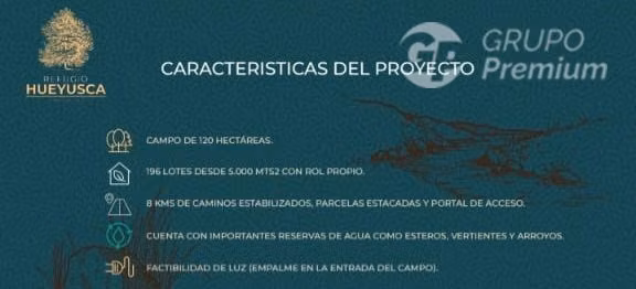 Parcela en refugio hueyusca, purranque