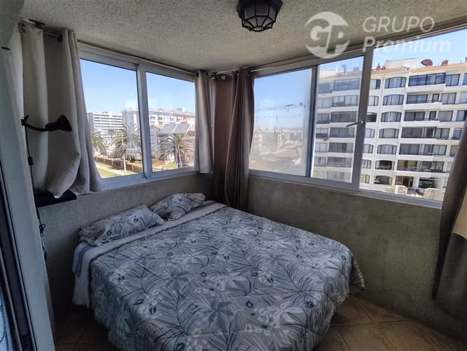 Vende Acogedor Depto de 1D, 1B, 1Est y 1Bod en Av del Mar
