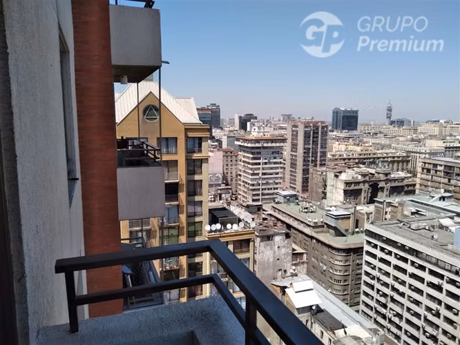 Depto Estudio, Amoblado, Metro, Stgo Centro - Imagen 12