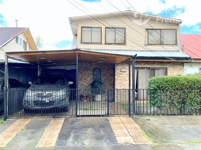 Casa en venta Sur Poniente Talca 2D/2B/1E pasaje cerrado