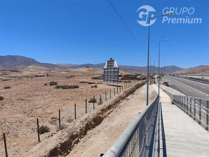 Parcela 8500 m2 en venta Vallenar (Ruta 5 norte)