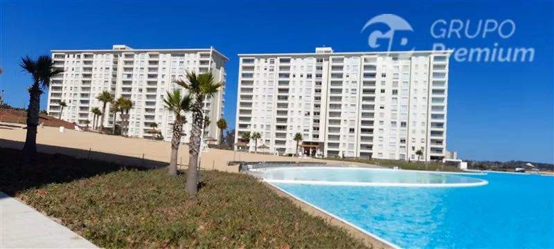 Departamento en venta de 3 dorm, 2 baños en Algarrobo
