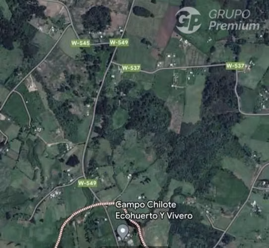 2 Parcelas en venta en Curahue a 3o minutos de Castro 5000m2