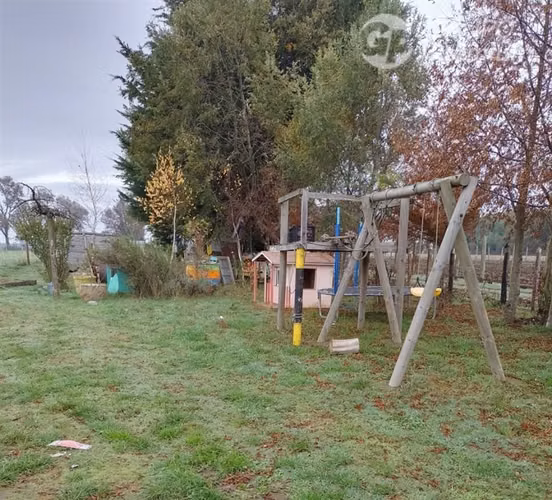 Vendo parcela de 6.660 m2, con casa, 3D,1B Lautaro