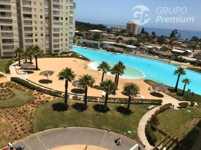 Departamento de 3 dorm., 2 baños en Algarrobo