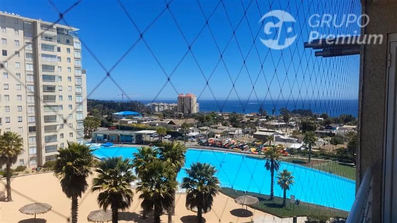 Departamento de 3 dorm., 2 baños en Algarrobo