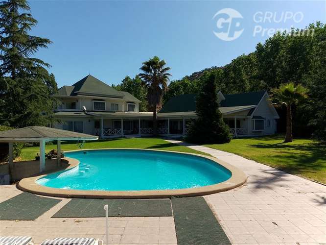 Venta parcela Pirque 5000m2 417m2 const 5D 8B 2suit quincho - Imagen 12
