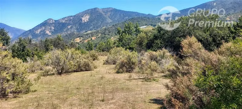 Parcela ideal para proyecto Ecoturismo en venta en Olmué