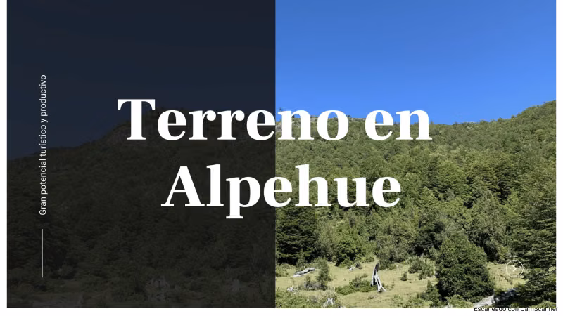 VENTA DE TERRENO 131 HA, EN MELIPEUCO UN PARAISO NATURAL
