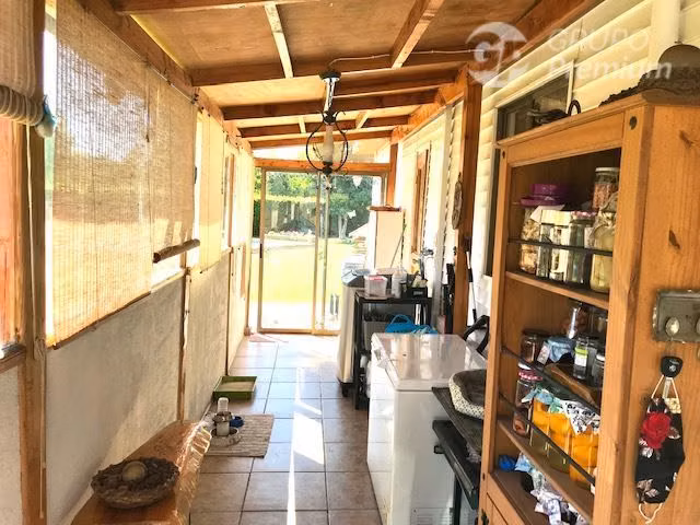 Parcela en venta Peñaflor con 2 casas piscina quincho 5D 4B