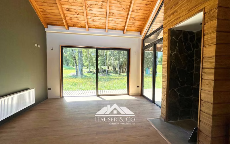 Casa Nueva en Parcela sector Colegio Oxford Villarrica