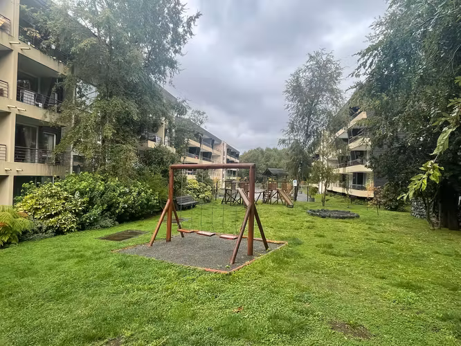 Se vende hermoso y acogedor departamento en Pucón con vista al Volcán