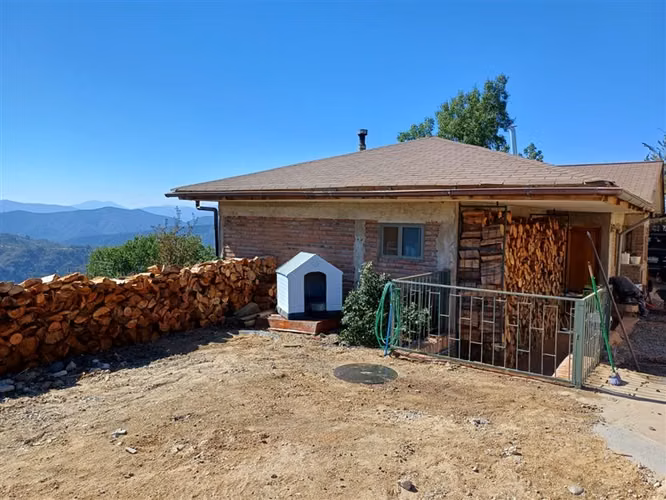 Parcela y cabaña venta en Hacienda el pangal, Casa blanca