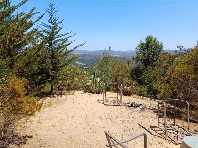 Parcela y cabaña venta en Hacienda el pangal, Casa blanca
