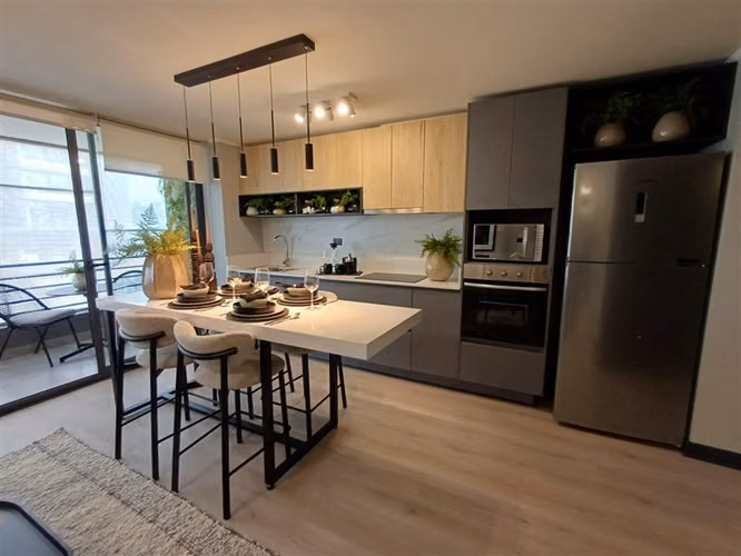 Departamento en venta de 1 dorm. en La Florida